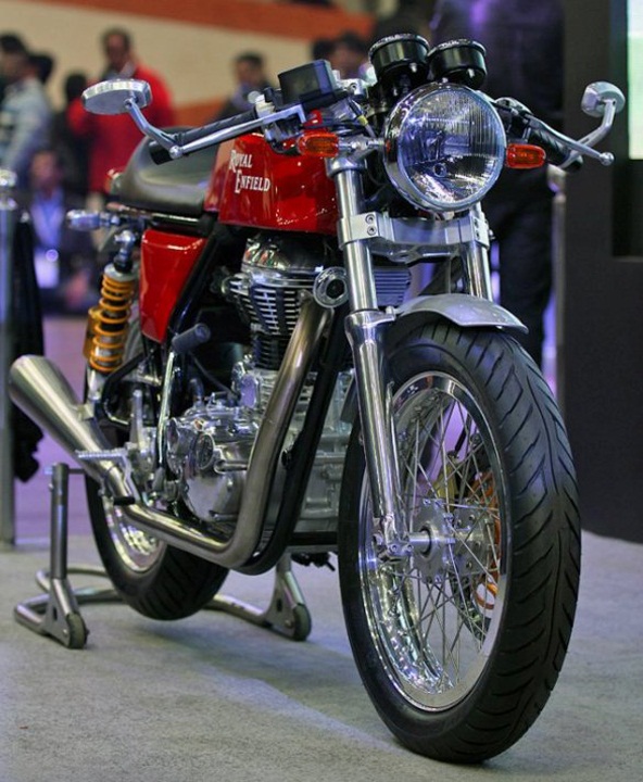 Новый мотоцикл Royal Enfield 535 Cafe Racer 2014