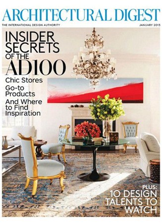 Architectural Digest - January 2013 (US)
