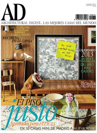 Architectural Digest - Enero 2013 (Espana)