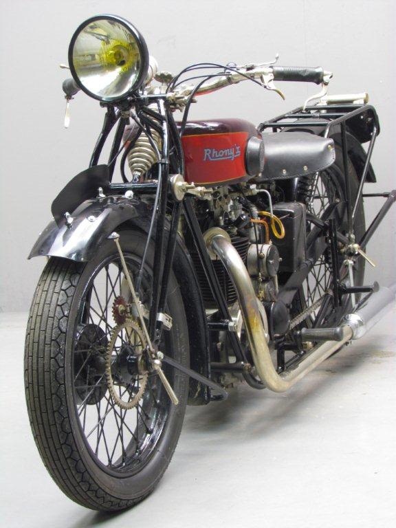 Ретро мотоцикл Rhony&#39;X GX500 1928