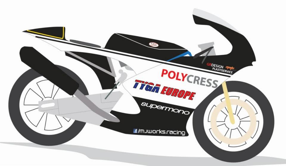 Мартин Янсенс: гоночный мотоцикл LC4 Supermono
