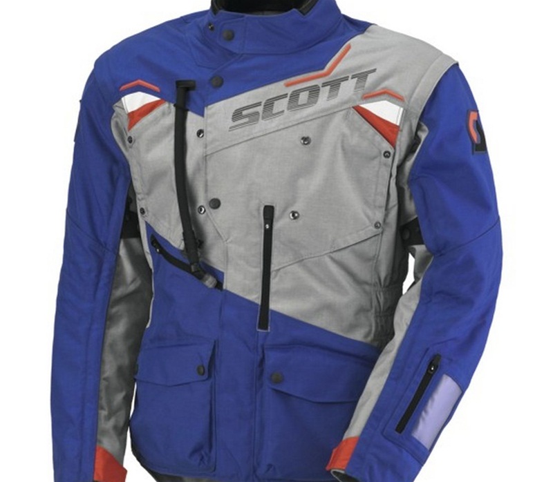 Мотошлем  Scott 350 Grid Locke и мотокуртка Scott Dual Ride (2013)