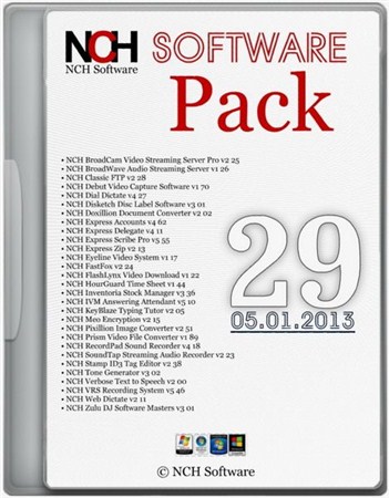 NCH Software Pack (29-in-1) 05.01.2013
