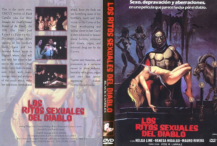 Black Candles (Los ritos sexuales del diablo) /   (  ) (José Ramón Larraz) [1982 ., Feature, Classic, Horror, DVDRip]