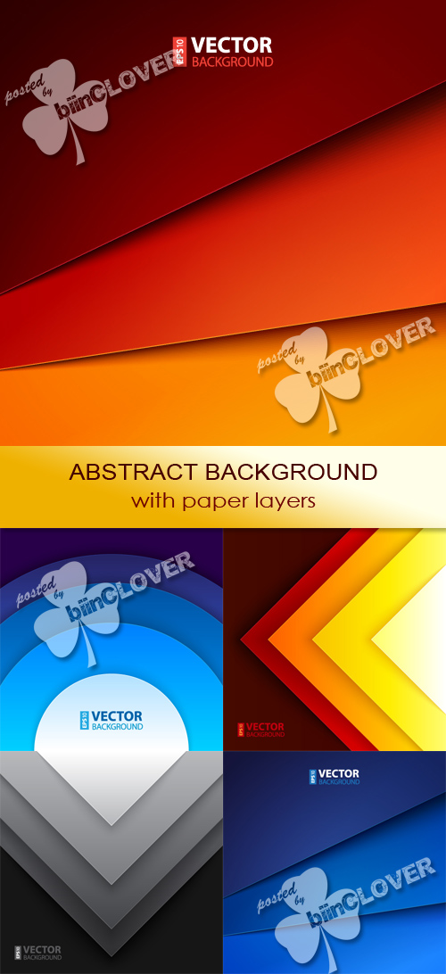 Abstract background with paper layers 0351