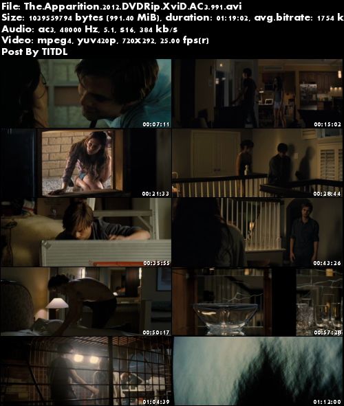 The Apparition 2012 DVDRip XviD HD GROUP