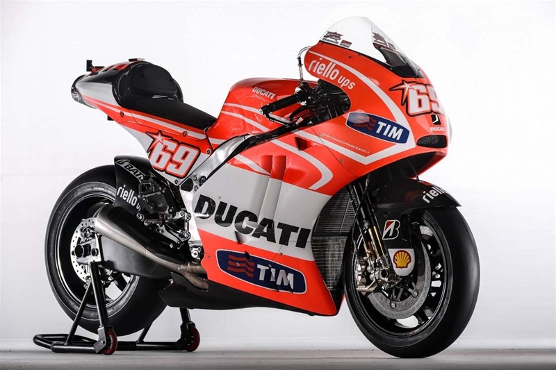 Wrooom 2013: команда Ducati представила прототип Ducati Desmosedici GP13