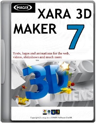 MAGIX Xara 3D Maker 7.0.0.442 Final (2013) Eng + Rus (x32-x64)