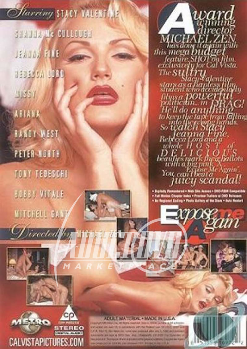 Expose Me Again /    (Michael Zen, Metro) (Split scenes) [1996 ., Anal, Group, Big Boobs, Facial, Threesome, Lingerie, Glasses, VOD] (Jeanna Fine, Shanna McCullough, Rebecca Lord, Stacy Valentine, Ariana, Missy)