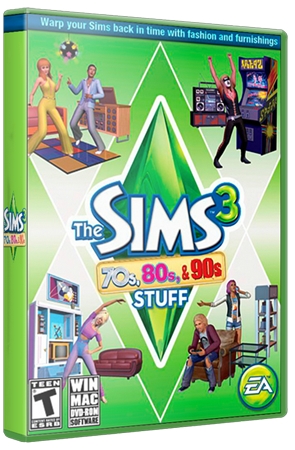 The Sims 3 70s, 80s & 90s Stuff (2013/RU)