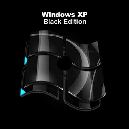 Windown XP Professional SP3 (32bit) Black Edition