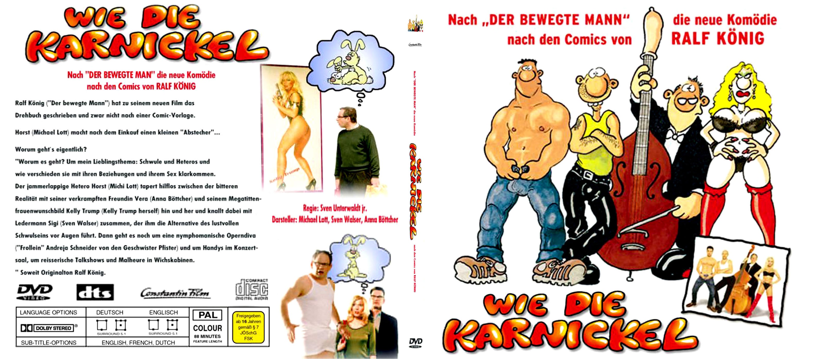 Wie die Karnickel /   (Sven Unterwaldt Jr., Achterbahn AG, Boje Buck Produktion, Constantin Film) [2002 ., Erotic, Comedy, Softcore, DVDRip, Kelly Trump , Andreja Schneider , Elke Czischek ]