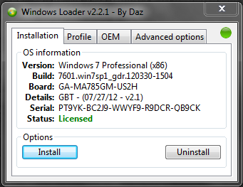 Windows Loader 2.2.1