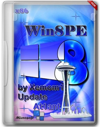  Win8PE (x86) by Xemom1 (RUS/ENG)