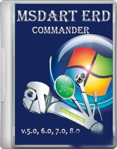 Microsoft Windows MSDaRT ERD Commander 5.0, 6.0, 7.0, 8.0 (2013/RUS/ENG)