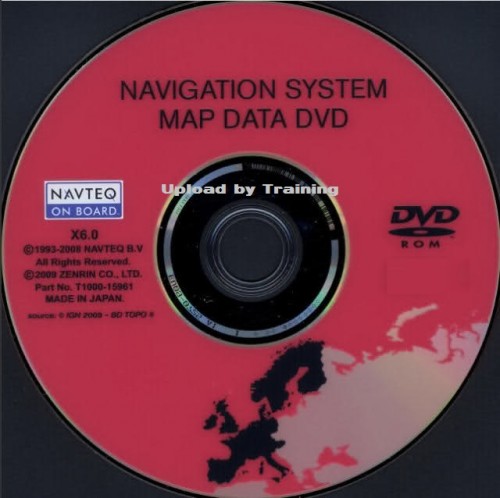 Nissan Xanavi DVD X6.0 Sat Nav (2012/2013)