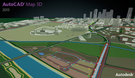 AutoCAD Map 3D 2013 Build G.55.00 (x64)
