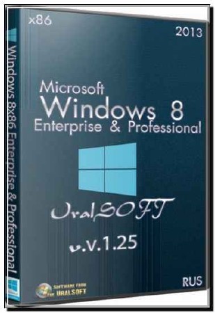 Windows 8 x86 Enterprise / Professional UralSOFT v.1.25 2013/RUS