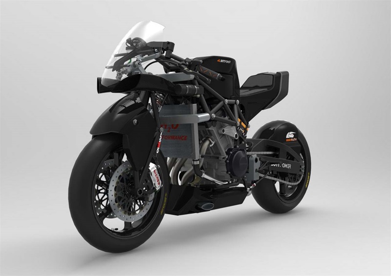 Давид Санчес: концепт мотоцикла  BOTT 1000 Morlaco