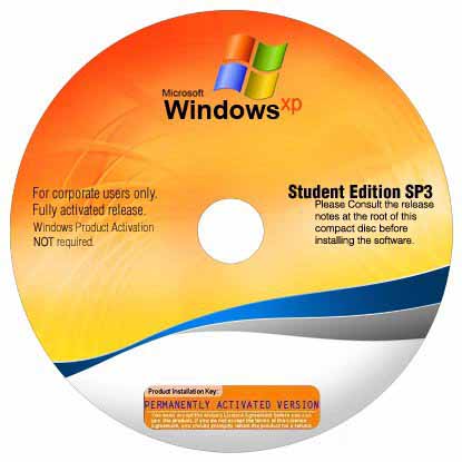 Windows XP Pro SP3 Corporate Student Edition February (2013/ENG/RUS)