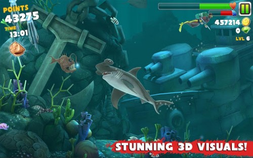 Hungry Shark Evolution 1.3.5 [ENG][ANDROID] (2013)