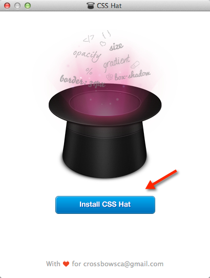 CSS Hat - превращает стили PSD Photoshop в CSS3/LESS/SASS/Stylus код