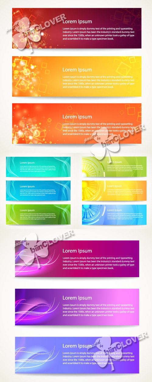 Abstract banners 0382
