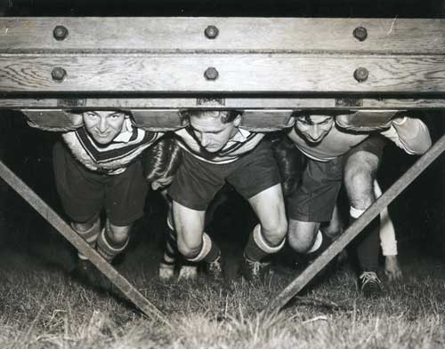 Тренировка схватки. 1937 год