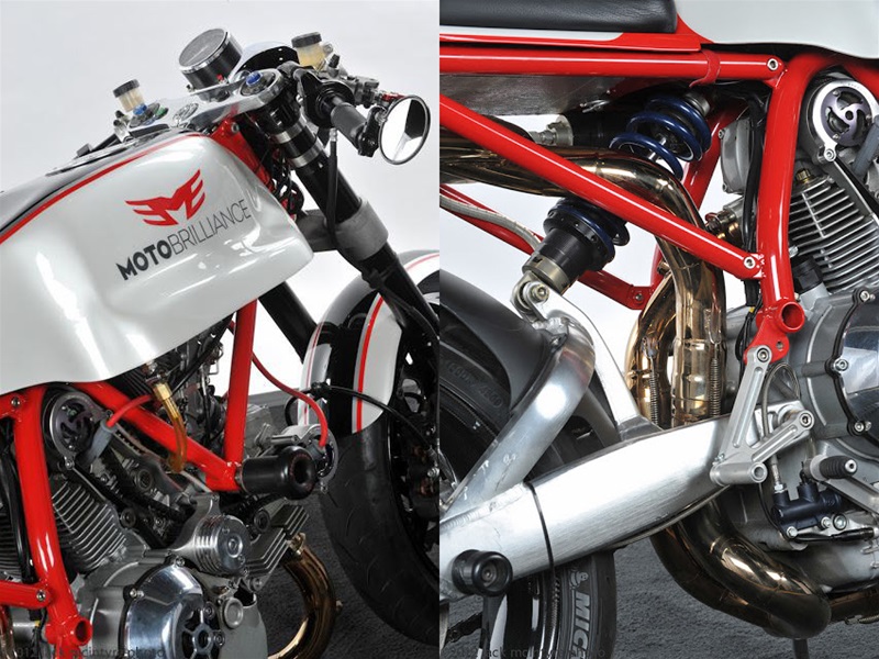 Кафе рейсер Moto Brilliance Ducati 1000