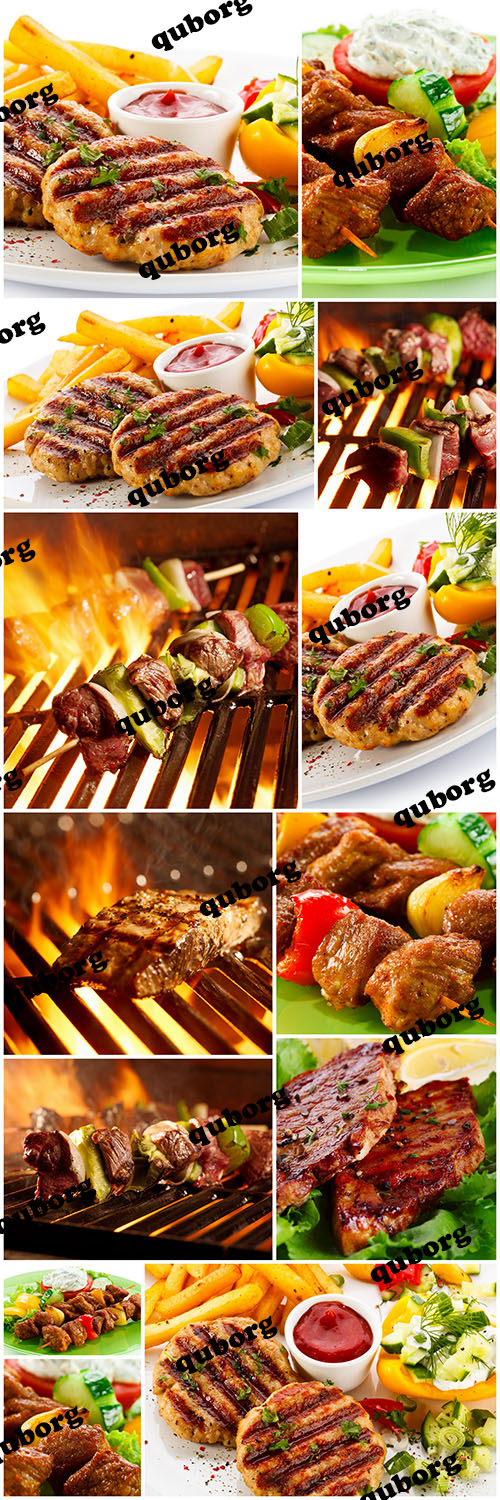 Stock Photos - Grilled Meat