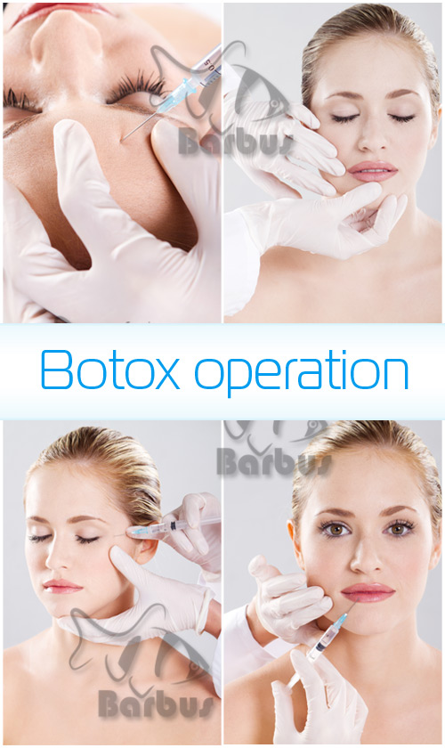 Botox operation /   - photo stock