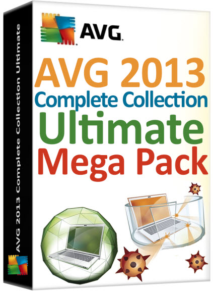 AVG 2013 Complete Collection Ultimate Edition Mega Pack (mar 2013)