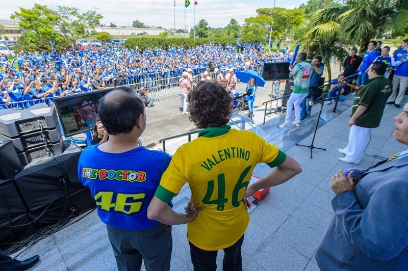 Валентино Росси посетил Бразилию