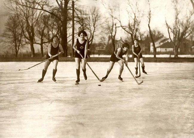Фото, ня. Девушки и хоккей