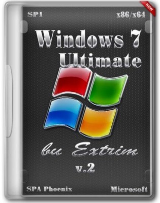 Windows 7 Ultimate x86/x64 SPA Phoenix by Extrim v.2 (RUS/2013)