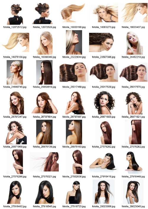 Stock Photos - Woman Hair