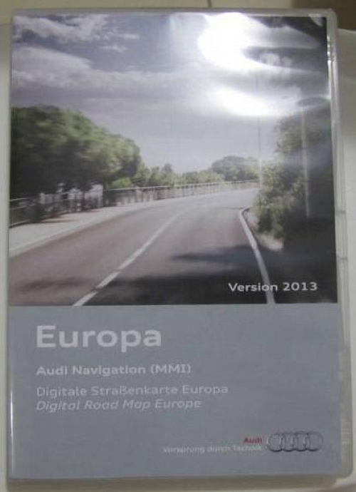 Audi Navigation MMI 2G 2013 Europa DVD