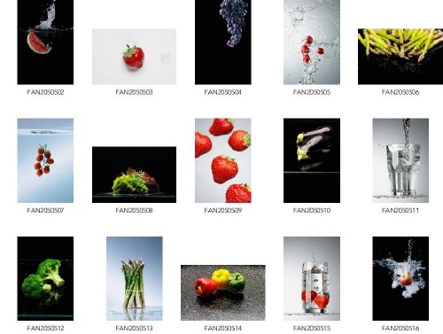 Stock Photos - Fresh Fruit & Veggies
