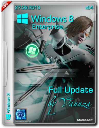 Windows 8 x64 Enterprise Full Update by Vannza (2013) [Русский]
