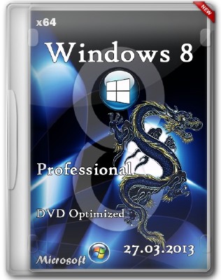 Windows 8 Professional x64 DVD Optimized v.4.2 by Yagd 27.03.2013 RUS