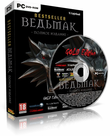 The Witcher / Ведьмак Gold Edition (2007/PC/RUS) RePack от UltraISO