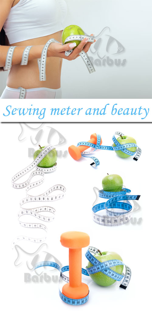 Sewing meter and beauty /     - Photo stock