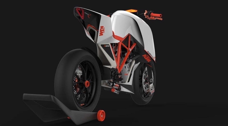 Мирко Сапио: редизайн концепта KTM 1290 Super Duke R