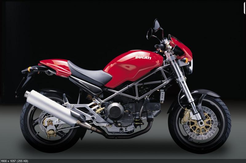 История мотоцикла Ducati Monster в фотографиях