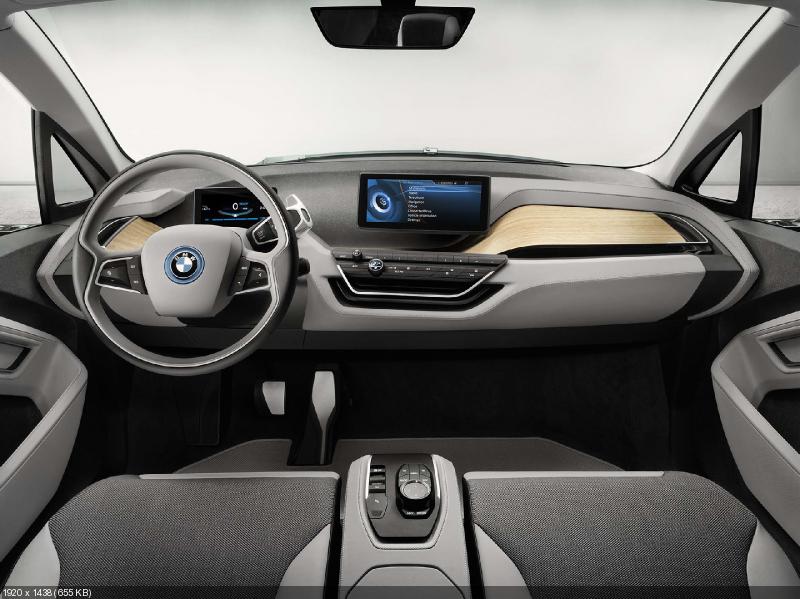 Электрокар BMW i3 будет комплектоваться мото двигателями BMW-Kymco