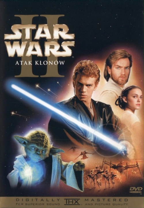 Gwiezdne Wojny: Część II - Atak Klonów /  Star Wars: Episode II - Attack Of The Clones (2002) PL.BRRip.XviD-NINE /  Lektor PL