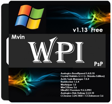 Сборник программ Mvin-WPI PsPv1.13 Free (2013)
